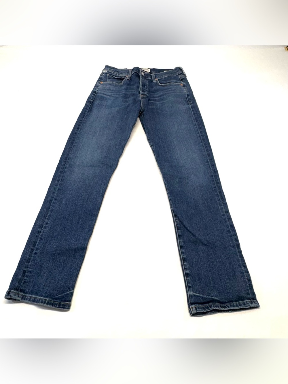 Citizens Of Humanity Women's Straight Leg Jeans in Dark Blue Size 24